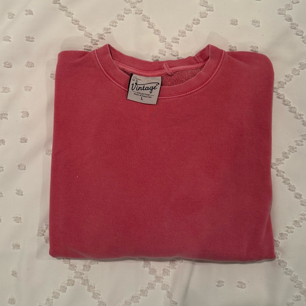 Vintage Pink Sweatshirt